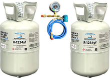 R1234yf, (2) 5 Lbs., Refrigerant Mobile Air Conditioning Professional Recharge