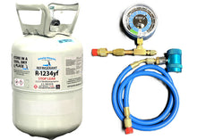 R1234yf, 5 Lbs., "STOP LEAK", Refrigerant Professional Check & Charge-It Kit