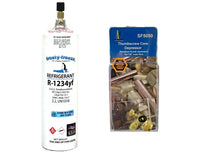 R1234yf, 18 oz., 1.12 Lbs., Refrigerant, Automotive Air Conditioning & Can Taper
