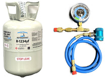 R1234yf, 7.5 Lbs., STOP-LEAK Refrigerant Mobile A/C Pro Recharge Kit Sealed