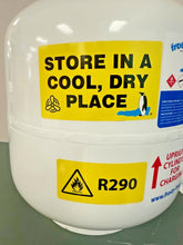 R-290, 5 Lbs. Natural Organic Modern Refrigerant, Sealed DOT Approved Cylinder