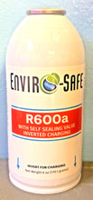 R600a Refrigerant, 6 oz. Self-Sealing Can, Upright Will Dispense Liquid