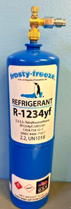 R1234yf, HFO Refrigerant LARGE 16 Oz. Automotive A/C New Self-Sealing Can