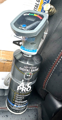 R1234yf, A/C Pro R-1234YF AC Refrigerant Kit with Digital Gauge - 10.3 OZ