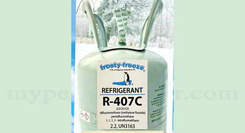 R407c, Refrigerant 25 lbs., 407C, R407c The Best R22 Replacement