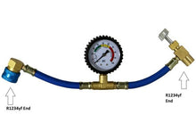 Refrigerant R1234yf, R-1234, Auto A/C New  Recharge Kit Gauge & Thermometer