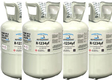 R1234yf, (4) 10 Lbs., Refrigerant Mobile Air Conditioning Systems Factory Sealed
