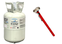 R1234yf, 5 Lbs., Refrigerant Dial Pocket Thermometer, Factory Fresh & Sealed