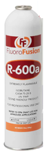 R–600a, Large 14 oz. Can, FluoroFusion, Refrigerant Grade Isobutane, PV-14XL Taper