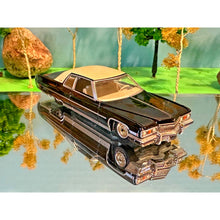 1973 Cadillac Sedan DeVille, Mid-Night Black, Greenlight Collectibles, 1:64