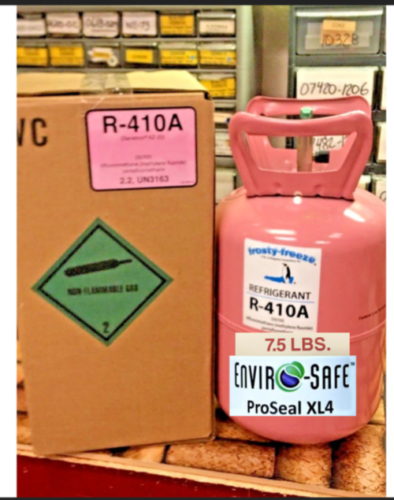 R410a, Refrigerant, 7.5 lb. Can, With ProSealXL4 System Sealer LEAK STOP!