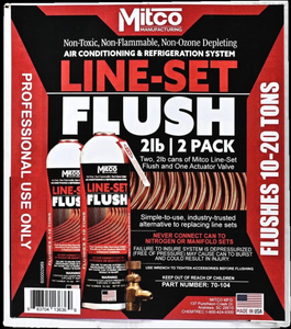 R11, 2 lb. Refrigerant Line Set Flush, Complete Kit MITCO 70-104