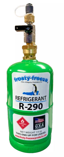 R290 Refrigerant Recovery Tank, Tank Capacity 16 oz.
