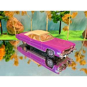 1974 Cadillac Eldorado, Grape, Greenlight Collectibles, 1:64