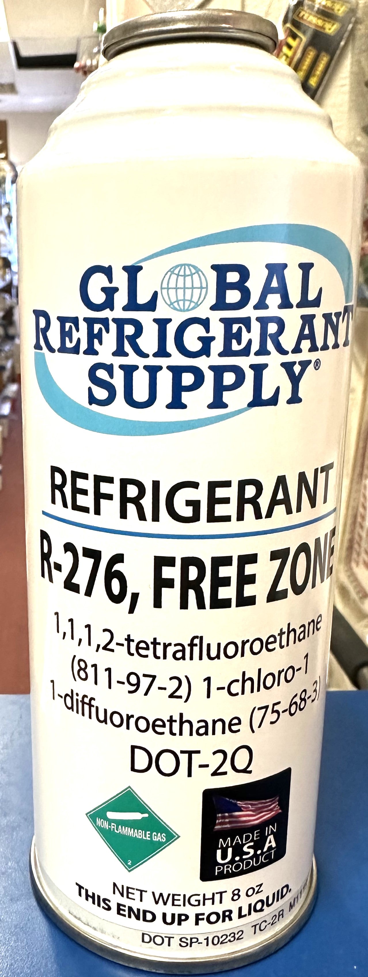 R420a, R276, Freezone, 8 oz. Can, R12 Replacement, Same Day Fast