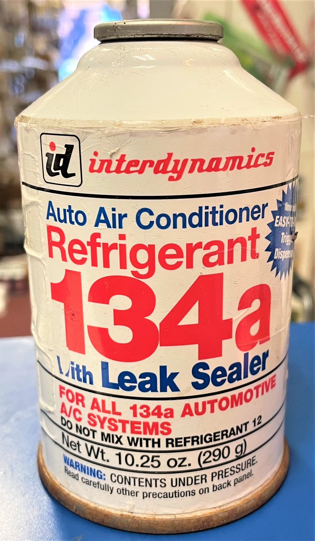 Interdynamics R134a Refrigerant Leak Sealer 12 oz. Self-Sealing Can