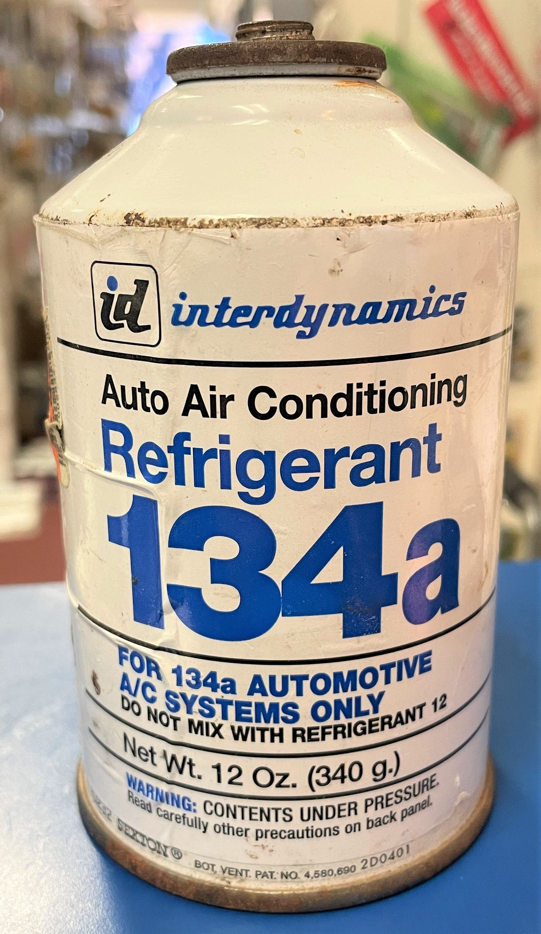 Interdynamics R134a Refrigerant 12 oz. Piercing Style Can Top
