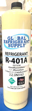 MP39, R401a, Refrigerant For Coolers, Freezers, 8 oz. Self-Sealing Can, Taper & Hose