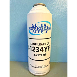 HFO Refrigerant R1234yf, Auto AC Self-Sealing Can "STOP-LEAK" System Sealer