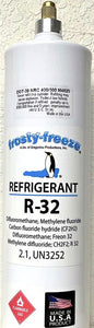 R32, Refrigerant, 8 oz. Can, "Easy to Use",  Easy to Carry, Excellent for topping off systems!