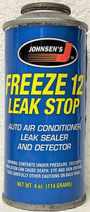 FREEZE 12, R12 Alternate, EPA Approved Replacement LEAK STOP, 4 oz. Can