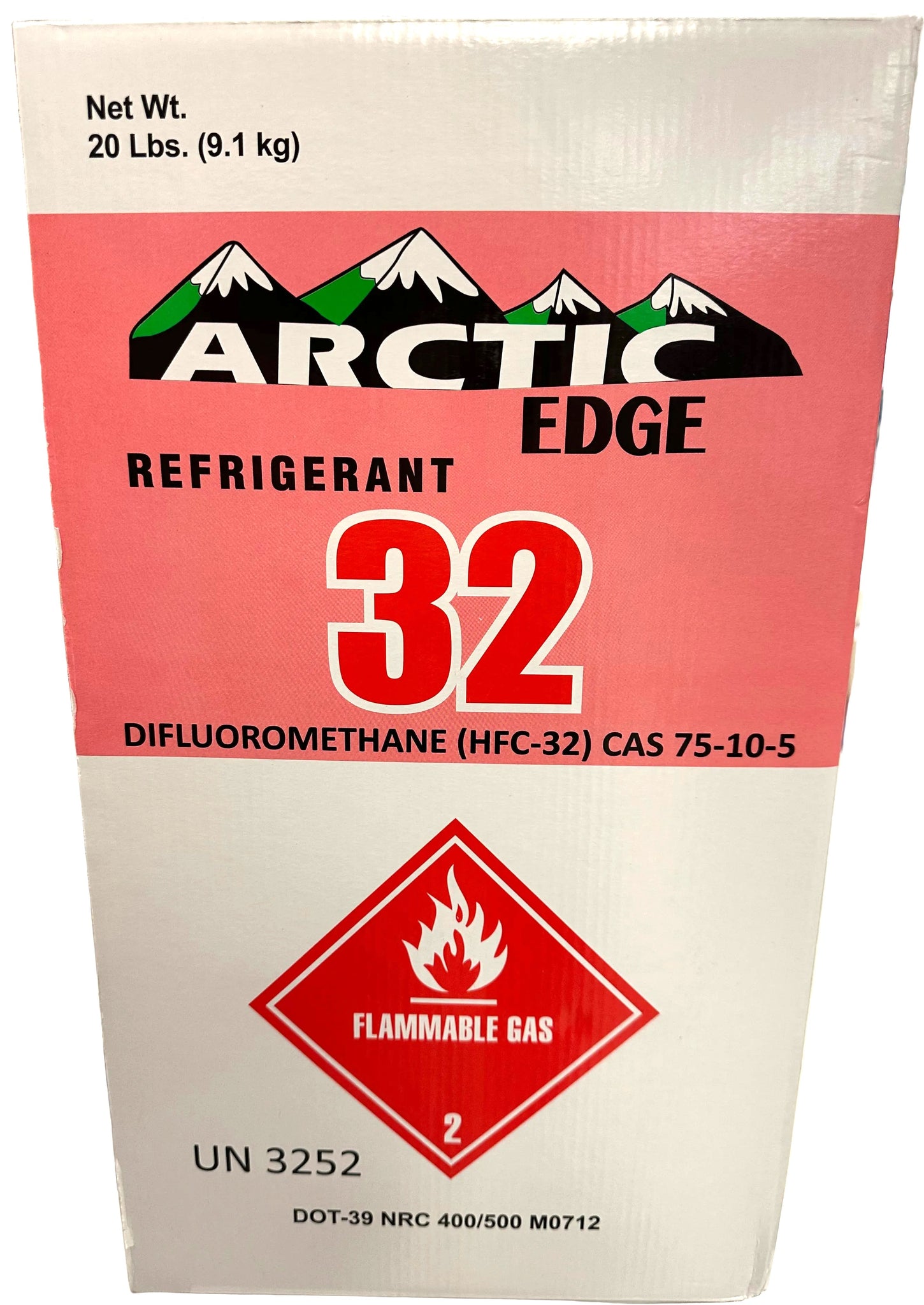 Dispatch R32 R32 Refrigerant, 20 Lbs. Cylinder, Factory Sealed, Arctic Edge, AL2 Le ...