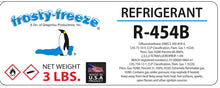 R454b Refrigerant, 3 Lb., 48 oz., Replaces R410a in New Equipment Designs