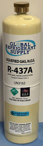 R437a, aka MO49 a R12 Refrigerant Replacement, 12 oz. with CGA600 Top Connection