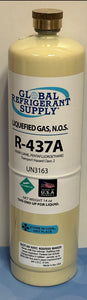 R437a, aka MO49 a R12 Refrigerant Replacement, 14 oz. CGA600 Top Connection