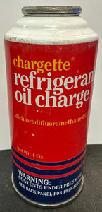 R12 Refrigerant 4 oz. Can with Oil For Auto A/C & Refrigeration Systems
