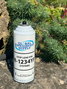 R1234YF Refrigerant STOP LEAK System Sealer 4 oz. Can