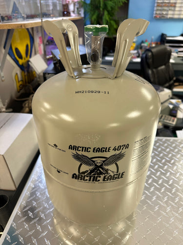 R407A, R22 Refrigeration Replacement, 25 Lb. Can, Low or Medium Temp Use
