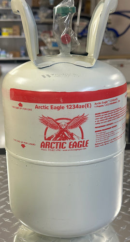 R1234YF 10 Lb. Refrigerant Auto A/C, Arctic Eagle 1234ze(E)