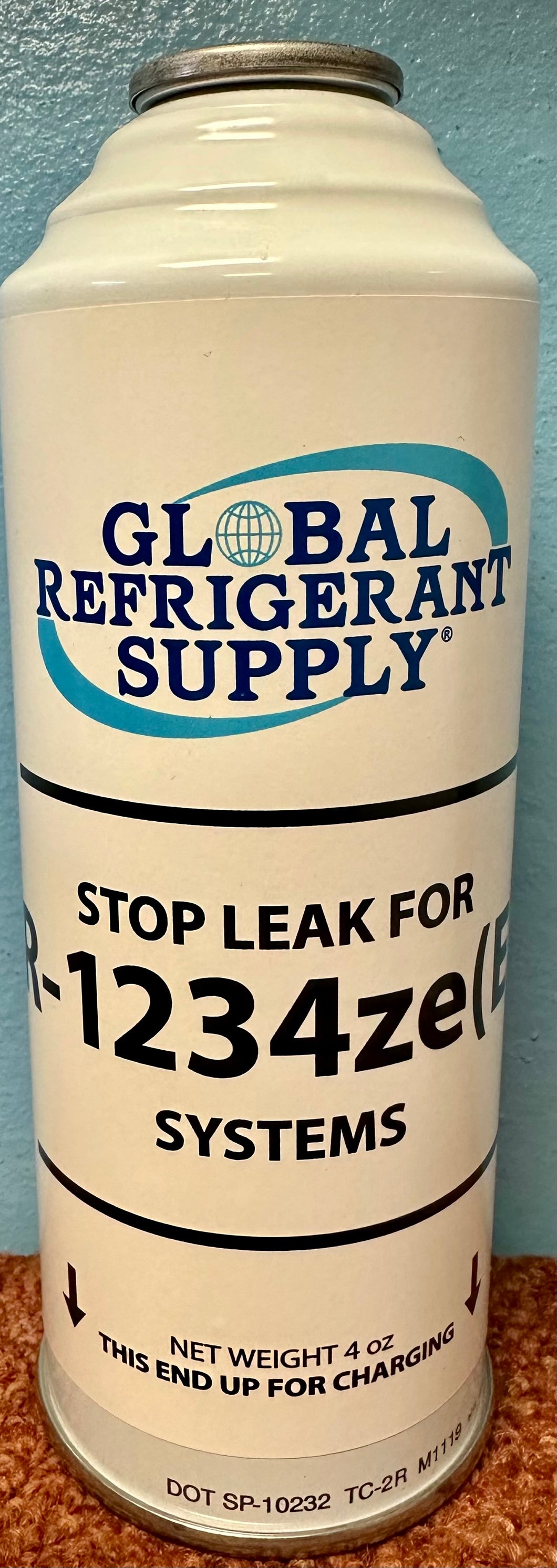 R1234YF, R1234ze(E) Refrigerant STOP LEAK System Sealer 4 oz. Can