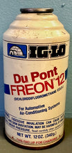 DuPont, Freon 12, R12, Refrigerant, 12 oz. Can with Can Taper Gauge