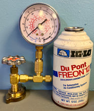 DuPont, Freon 12, R12, Refrigerant, 12 oz. Can with Can Taper Gauge