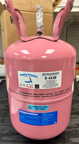 R454b Refrigerant, 3 Lb., 48 oz., Replaces R410a in New Equipment Designs