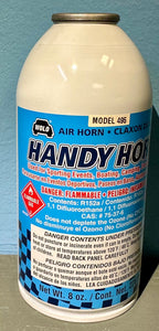 WOLO, Handy Horn, Boat, Marine, Air Horn Refill Can, 8 oz. Difluoroethane, R152a