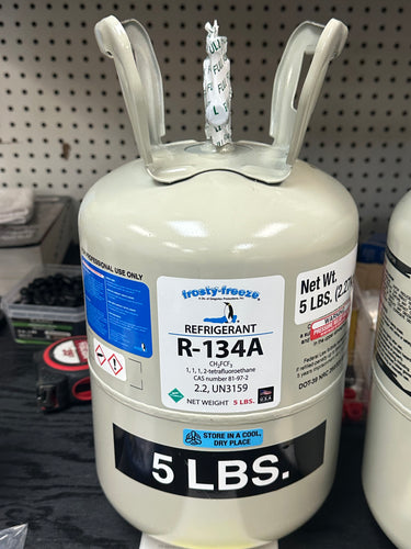 R134a Refrigerant, 5 Lbs., Factory Sealed, Same day Shipping