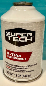 R-134a Mobile A/C Refrigerant Super Tech 12 oz.
