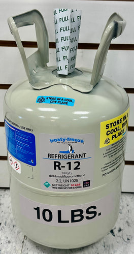 R12 Refrigerant 10 Lbs. Virgin Factory Sealed Fast Same Day Shipping
