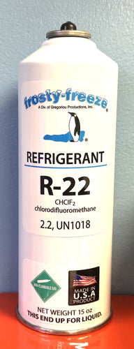 R22 Refrigerant , 15 oz. Can, Air Conditioning, Refrigeration, K28 Top Threads