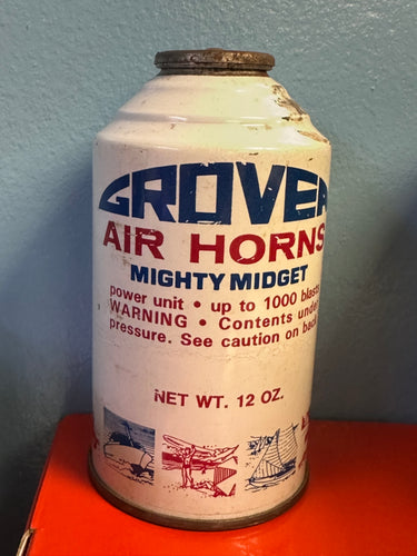 R12 Dichlorodifluoromethane Freon Refrigerant 12 oz. Can Grover Air Horns