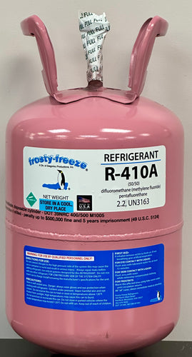 R410a Refrigerant 10 lb. Factory Sealed Cylinder, Fast UPS Shipping