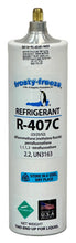 R407c, Refrigerant, 4 oz., Factory Fresh & Sealed