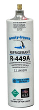 R449a, Refrigerant, 10 oz., Replacement for R404A, R22, R408A, R502 & 502, 402a