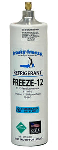 Freeze 12, 10 oz. Refrigerant Replaces R12 in Automotive A/C Applications