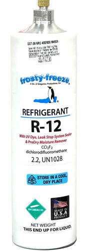 R12, (FREON 12), 28 oz. DYTEL UV Leak Detector Dye, Leak Stop & Moisture/Acid Remover