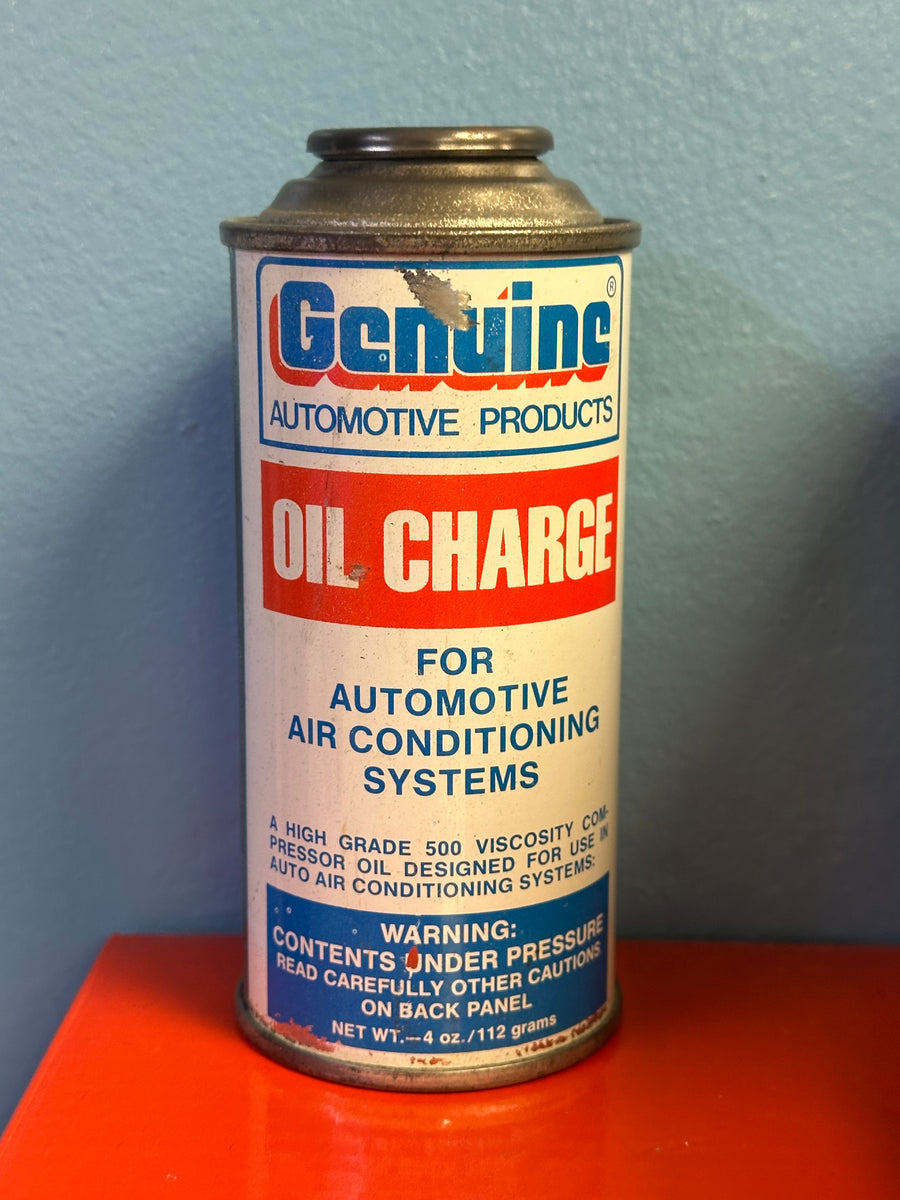R12 Refrigerant 12, R-12 Oil Charge, Genuine Automotive Products 4 oz ...