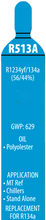 R513a, (Opeton XP10), 3 Lbs., Refrigerant, Professional Check & Charge-It Kit
